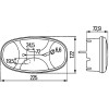 Hella | Heckleuchte | 2VA 343 640-071