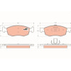 TRW | Bremsbelagsatz, Scheibenbremse | GDB1588