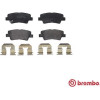 Brembo | Bremsbelagsatz, Scheibenbremse | P 30 067