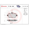 Brembo | Bremsbelagsatz, Scheibenbremse | P 50 140