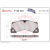 Brembo | Bremsbelagsatz, Scheibenbremse | P 65 021