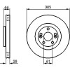 BOSCH | Bremsscheibe | 0 986 479 109