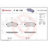 Brembo | Bremsbelagsatz, Scheibenbremse | P 50 132