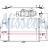 Nissens | Kondensator, Klimaanlage | 940511