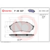 Brembo | Bremsbelagsatz, Scheibenbremse | P 49 027