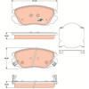 TRW | Bremsbelagsatz, Scheibenbremse | GDB1782