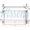 Nissens | Kühler, Motorkühlung | 60314A