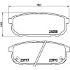 Brembo | Bremsbelagsatz, Scheibenbremse | P 30 023