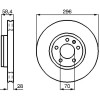 BOSCH | Bremsscheibe | 0 986 478 593