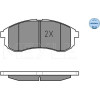 Meyle | Bremsbelagsatz, Scheibenbremse | 025 238 7914/W