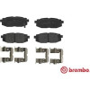 Brembo | Bremsbelagsatz, Scheibenbremse | P 78 018