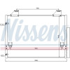 Nissens | Kondensator, Klimaanlage | 940083