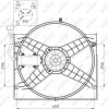 NRF | Lüfter, Motorkühlung | 47442