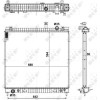NRF | Kühler, Motorkühlung | 56082