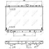 NRF | Kühler, Motorkühlung | 509518