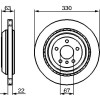 BOSCH | Bremsscheibe | 0 986 479 285