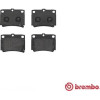 Brembo | Bremsbelagsatz, Scheibenbremse | P 54 026