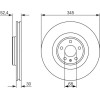 BOSCH | Bremsscheibe | 0 986 479 747