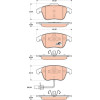 TRW | Bremsbelagsatz, Scheibenbremse | GDB1814
