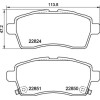 Brembo | Bremsbelagsatz, Scheibenbremse | P 79 037