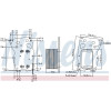 Nissens | Ölkühler, Motoröl | 90902