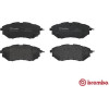 Brembo | Bremsbelagsatz, Scheibenbremse | P 78 017