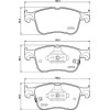 Brembo | Bremsbelagsatz, Scheibenbremse | P 24 218