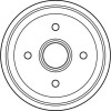 TRW | Bremstrommel | DB4159