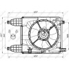 NRF | Lüfter, Motorkühlung | 47537