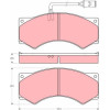 TRW | Bremsbelagsatz, Scheibenbremse | GDB5054