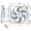 Nissens | Lüfter, Motorkühlung | 85869