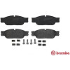 Brembo | Bremsbelagsatz, Scheibenbremse | P 36 021