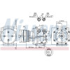 Nissens | Kompressor, Klimaanlage | 89331