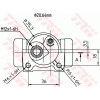 TRW | Radbremszylinder | BWF170