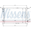 Nissens | Kühler, Motorkühlung | 61630