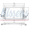 Nissens | Ladeluftkühler | 96644
