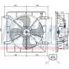 Nissens | Lüfter, Motorkühlung | 85046
