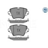 Meyle | Bremsbelagsatz, Scheibenbremse | 025 256 1718/PD