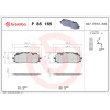 Brembo | Bremsbelagsatz, Scheibenbremse | P 85 165X