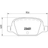 Brembo | Bremsbelagsatz, Scheibenbremse | P 23 064