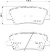 Brembo | Bremsbelagsatz, Scheibenbremse | P 30 105