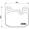 Brembo | Bremsbelagsatz, Scheibenbremse | P 06 006