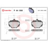 Brembo | Bremsbelagsatz, Scheibenbremse | P 44 003