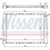 Nissens | Kühler, Motorkühlung | 642161