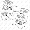 NRF | Expansionsventil, Klimaanlage | 38476