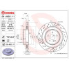 BREMBO 09.A822.11 Bremsscheibe für MERCEDES E-Klasse, CLS, C-Klasse 360x26mm, 5, gelocht, hochgekohlt