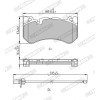 Ferodo | Bremsbelagsatz, Scheibenbremse | FDB5233