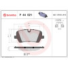 Brembo | Bremsbelagsatz, Scheibenbremse | P 44 021