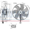 Nissens | Lüfter, Motorkühlung | 85726