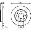 BOSCH | Bremsscheibe | 0 986 479 207